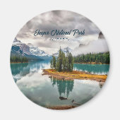 Jasper National Park Banff Canada Souvenir Magneet (Voorkant)