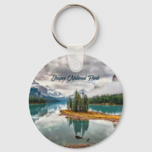 Jasper National Park Banff Canada Souvenir Sleutelhanger