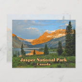 Jasper National Park Canada Briefkaart (Voorkant / Achterkant)