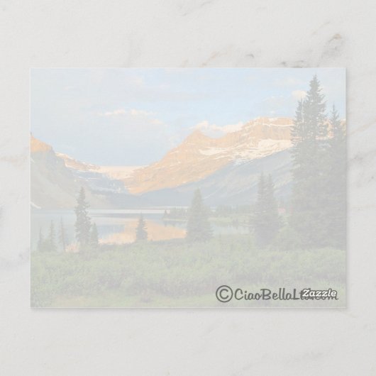 Jasper National Park Canada Briefkaart (Achterkant)