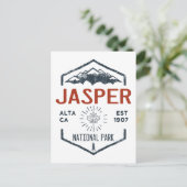 Jasper National Park Canada  Briefkaart (Staand voorkant)