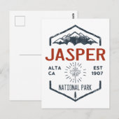 Jasper National Park Canada  Briefkaart (Voorkant / Achterkant)