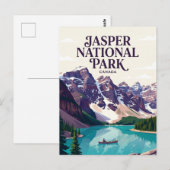 Jasper National Park Canada Briefkaart (Voorkant / Achterkant)