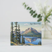 Jasper National Park Canada Briefkaart (Staand voorkant)