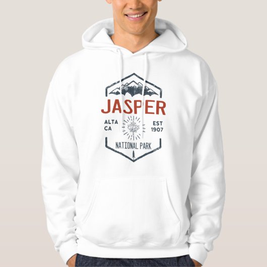 Jasper National Park Canada  Hoodie (Voorkant)