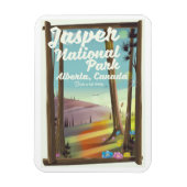 Jasper National Park, Canada reisposter Magneet (Verticaal)