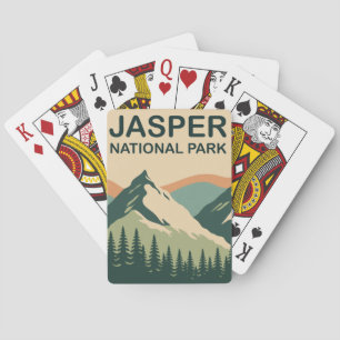 Jasper National Park Canada Schitterende Natuur Ku Pokerkaarten