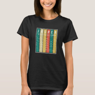 Jasper National Park Canada Souvenir Mountains Cam T-shirt