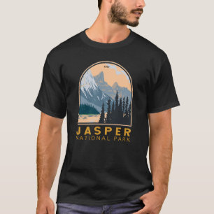 Jasper National Park Canada Travel Art T-shirt