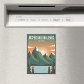 Jasper National Park Canada Travel Magneet (Insitu (Vaatwasser))