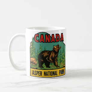 Jasper National Park Canada Vintage Travel Koffiemok