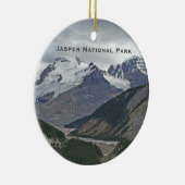 Jasper National Park Glacier Travel Ornament (Rechts)