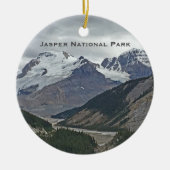 Jasper National Park Glacier Travel Ornament (Voorkant)