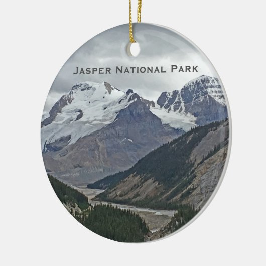 Jasper National Park Glacier Travel Ornament (Links)