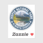 Jasper National Park in Alberta, Canada Sticker (Vel)