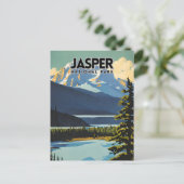 Jasper National Park Nostalgic Briefkaart (Staand voorkant)