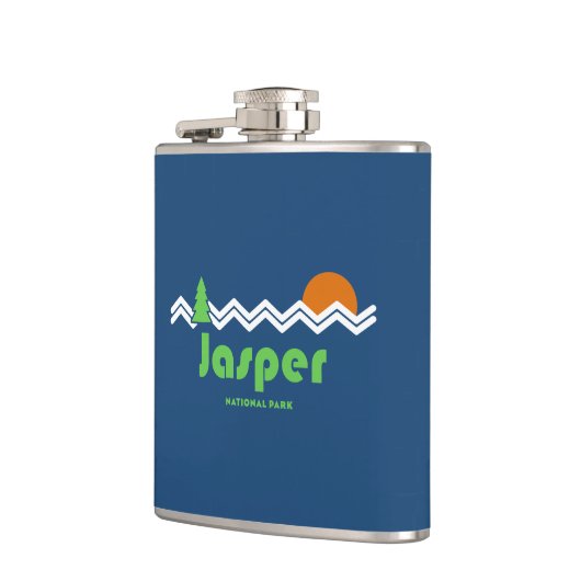 Jasper National Park Retro Heupfles (Links)