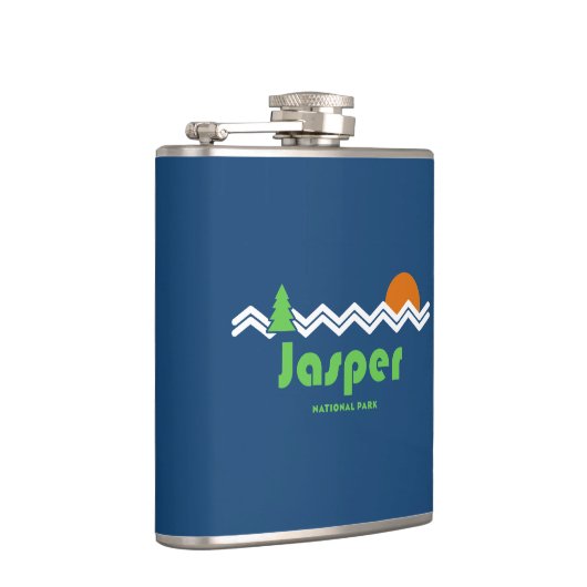 Jasper National Park Retro Heupfles (Rechts)