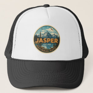 Jasper National Park Rocky Mountains Avontuur gif Trucker Pet