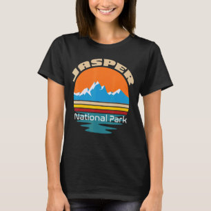 Jasper National Park Souvenir Canada Watervalt Mo T-shirt