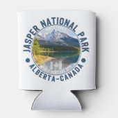 Jasper Park in Alberta, Canada Blikjeskoeler (Achterkant)