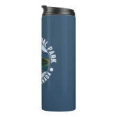 Jasper Park in Alberta, Canada Thermosbeker (Geroteerd rechts)