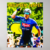 Jasper Philipsen, Tour de France etappe 7 Poster (Voorkant)