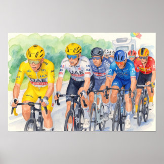 Jasper Philipsen wint etappe 13 Tour de France Poster