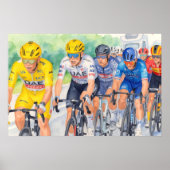 Jasper Philipsen wint etappe 13 Tour de France Poster (Voorkant)