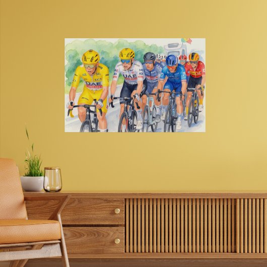 Jasper Philipsen wint etappe 13 Tour de France Poster (Woonkamer 2)