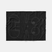 Jasper Rabbit Halloween Costume Funny Boo Jee Booj Fleece Deken (Voorkant (Horizontaal))