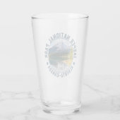 Jasper Reserve, Alberta Canada  Glas (Achterkant)