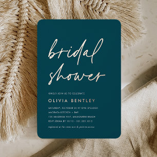 Jasper + Roos   Minimalistisch Vrijgezellenfeest s Folie Uitnodiging