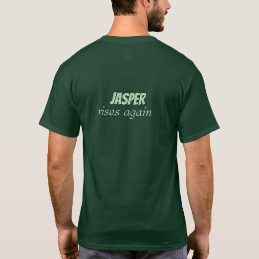 JASPER stijgt weer T-shirt (Achterkant)