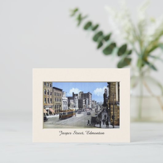  Jasper Street, Edmonton, Alberta, Canada Briefkaart (Staand voorkant)