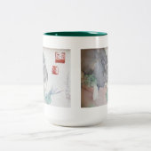 Jasper the Bunny Two-tone Mok - Green (Center)