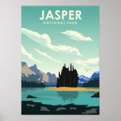  jasperreservaat — Minimale reisposter Poster (Voorkant)