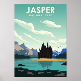  jasperreservaat — Minimale reisposter Poster