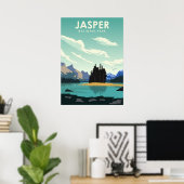 jasperreservaat — Minimale reisposter Poster (Thuiskantoor)