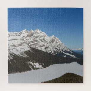 Jasper's Snowy Peyto Lake Legpuzzel