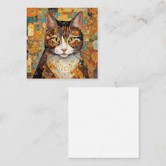 Jaspurr de Kat Notitiekaartje (Voorkant / Achterkant)