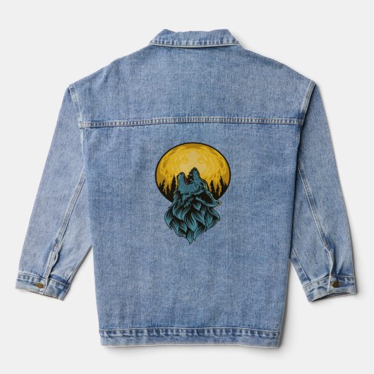 Jassen Denim Jacket (Achterkant)