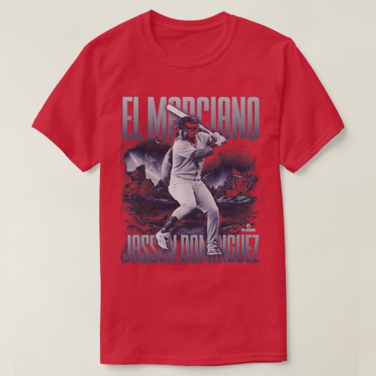 Jasson Dominguez New York Y Bitmap T-shirt (Design voorkant)