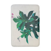 Jatropha-Plant in natuurlijk groen Badmat (Voorkant Verticaal)