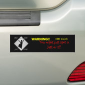 Jatt Zone Bumpersticker (Op auto)