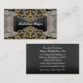 Jauncey Joy Baroque 2" Elegant Professional Visitekaartje (Voorkant / Achterkant)