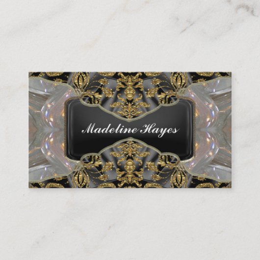 Jauncey Joy Baroque 2" Elegant Professional Visitekaartje (Voorkant)