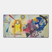 Jaune, Rouge, Blauw van Wassily Kandinsky Bureaumat (Voorkant)