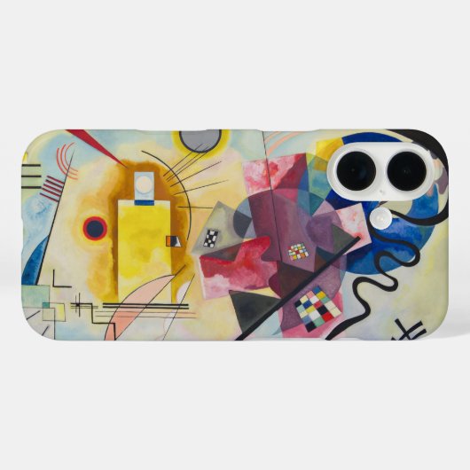 Jaune, Rouge, Blauw van Wassily Kandinsky Case-Mate iPhone Case (Achterkant (horizontaal))