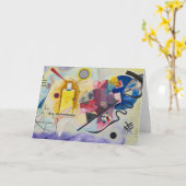 Jaune, Rouge, Blauw van Wassily Kandinsky Kaart (Gele Bloem)